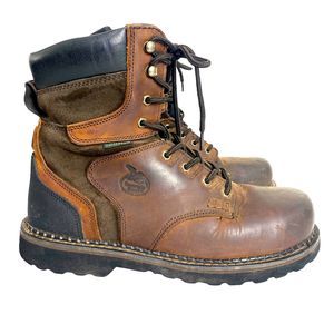 Georgia Boot Brookville Waterproof Work Boot New In Box Size 11.5 M- G9334